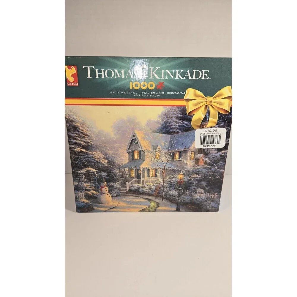 Thomas Kinkade Jigsaw Puzzles The Night Before Christmas 2025 3328-41